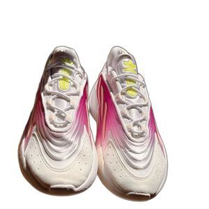 Adidas Ozelia Women’s Running Shoes Purple Green Futuristic Chunky Sneakers Sz 8